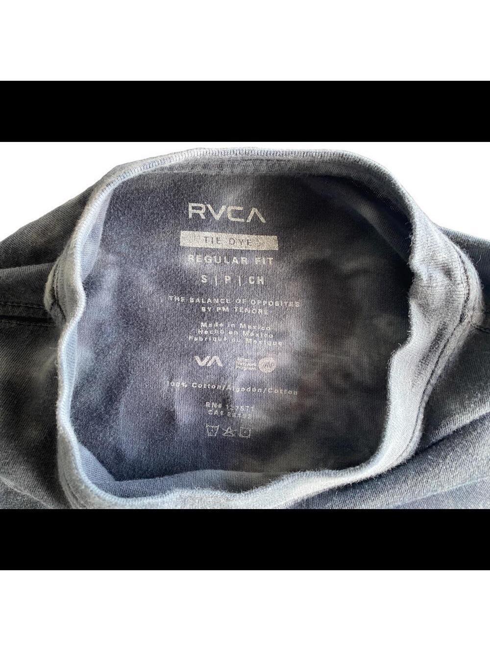RVCA Tie Dye Surf Skate Long Sleeve Shirt Men S Small - Picture 5 of 6